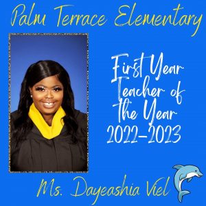 Dayeashia Viel, First Year Teacher of the Year