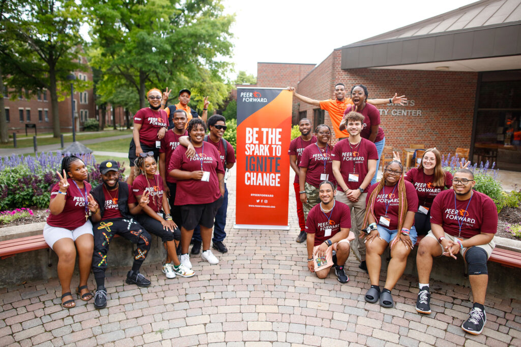 PeerForward Alumni Support Team poses