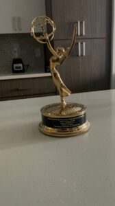 Calvin Robbins Jr. emmy award 