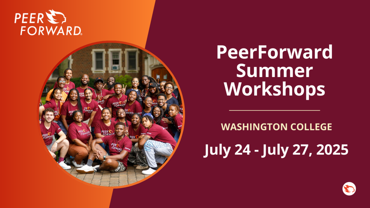 Washington college peerforward workshop
