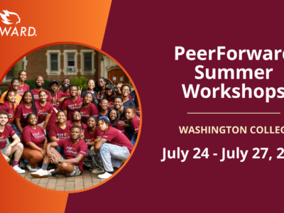 Washington college peerforward workshop