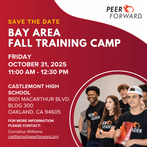 Bay Area fall training camp flyer for friday october 31st