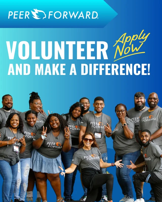 Do you believe students have the power to make a positive change in their communities? Volunteer with PeerForward! 

With just 4 days of service, you can make a lasting impact. Assist us in training the next generation of leaders to inspire and guide their peers towards a brighter future. Browse positions and apply using the link in bio!

#peerforward #volunteers #volunteer #volunteeropportunity #peerforwardvolunteer